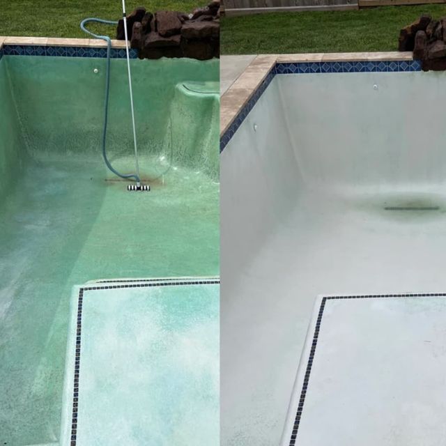 natural stone pool