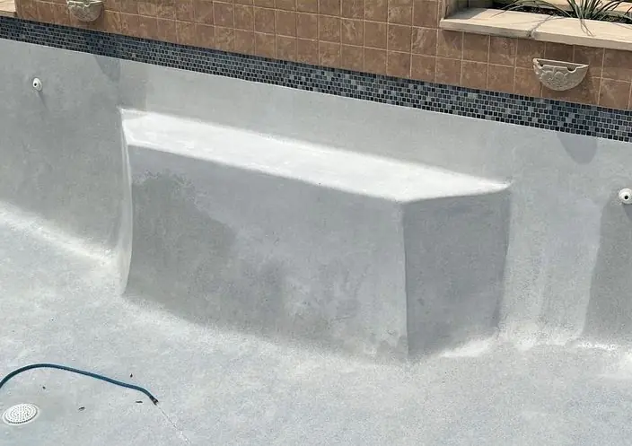 After: Plaster acid wash
